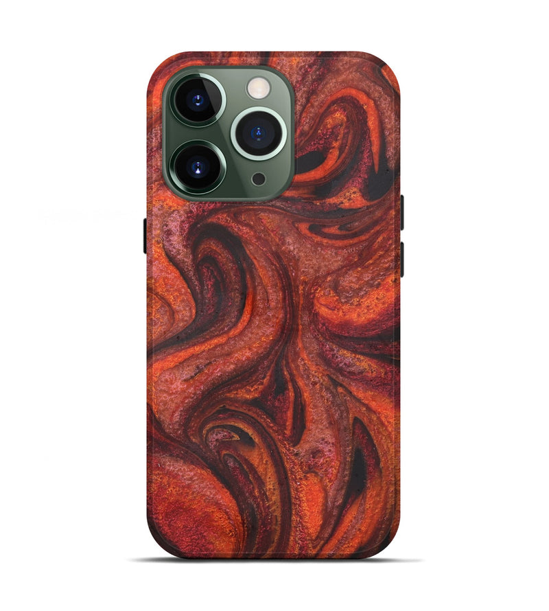 iPhone 13 Pro ResinArt Live Edge Phone Case - Ezekiel (Red, 731221)