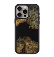 iPhone 15 Pro Max Wood Phone Case - Murial (Pure Black, 731246)