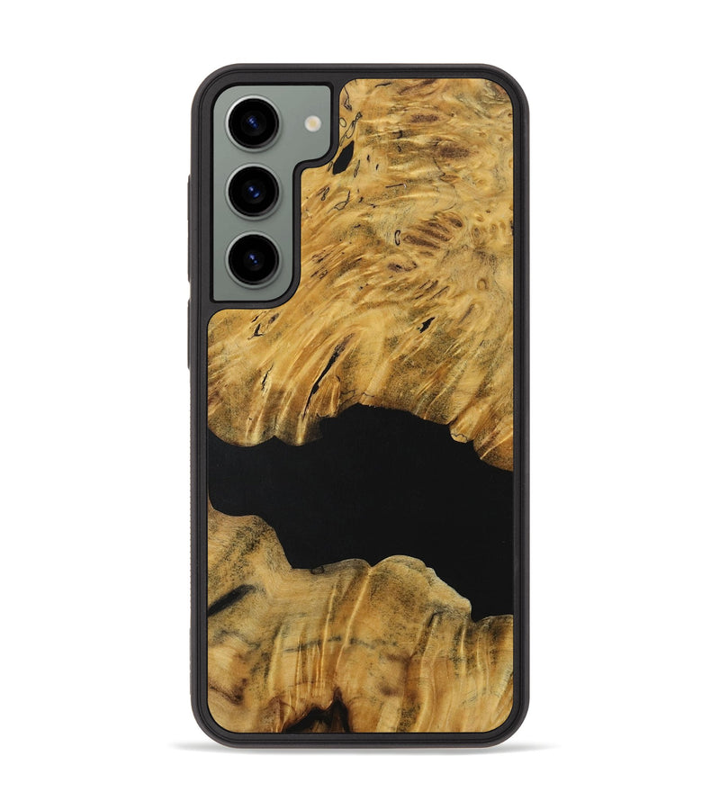 Galaxy S23 Plus Wood Phone Case - Lenna (Pure Black, 731250)