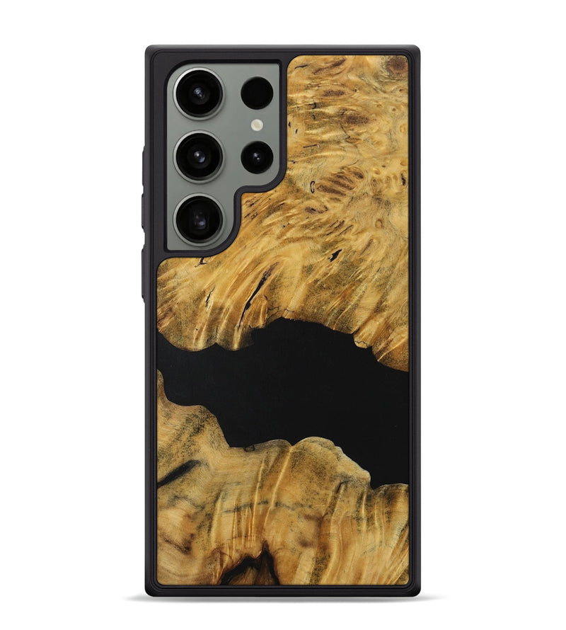 Galaxy S24 Ultra Wood Phone Case - Lenna (Pure Black, 731250)