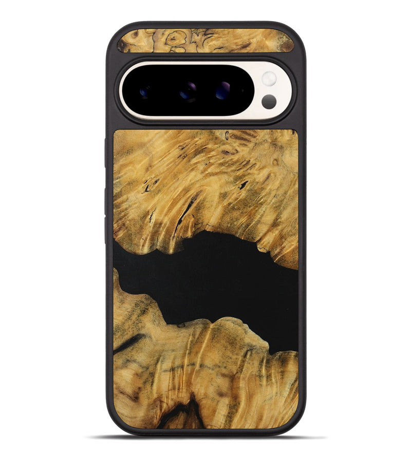 Pixel 9 Pro XL Wood Phone Case - Lenna (Pure Black, 731250)