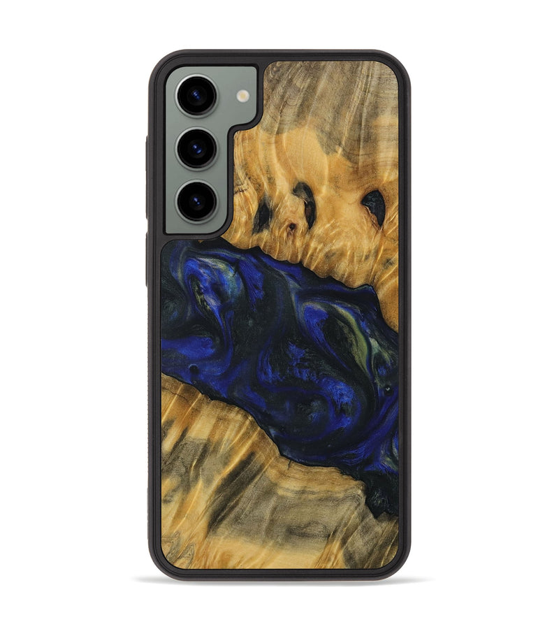 Galaxy S23 Plus Wood Phone Case - Anne (Blue, 731255)