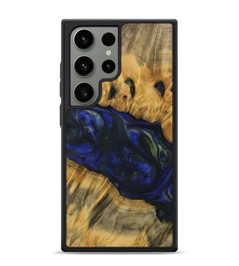 Galaxy S24 Ultra Wood Phone Case - Anne (Blue, 731255)