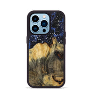 iPhone 14 Pro Wood Phone Case - Yihban (Cosmos, 731258)