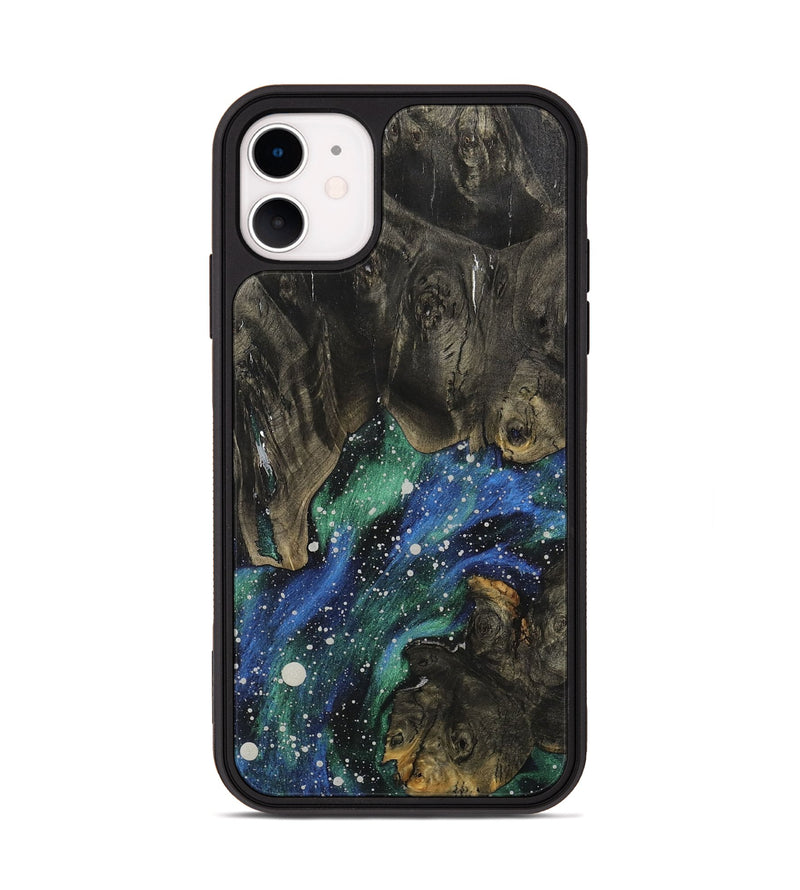 iPhone 11 Wood Phone Case - Ramonda (Cosmos, 731260)