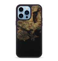 iPhone 14 Pro Max Wood Phone Case - Lawanda (Pure Black, 731271)