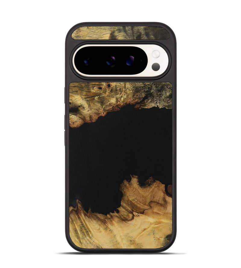 Pixel 9 Wood Phone Case - Vicky (Pure Black, 731274)