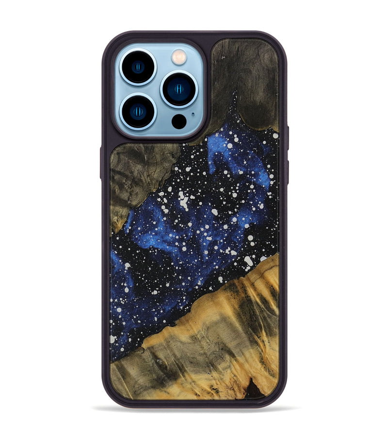 iPhone 14 Pro Max Wood Phone Case - Aggy (Cosmos, 731280)