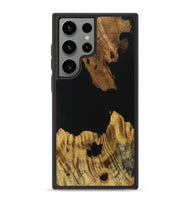 Galaxy S23 Ultra Wood Phone Case - Lenna (Pure Black, 731281)