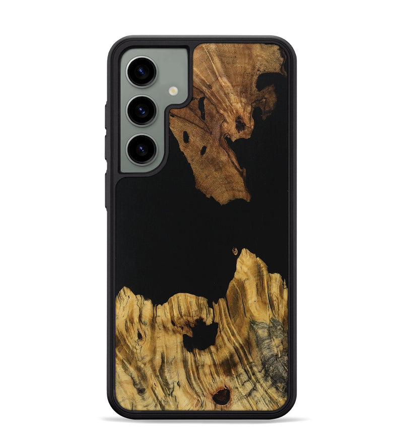 Galaxy S24 Plus Wood Phone Case - Lenna (Pure Black, 731281)