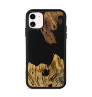 iPhone 11 Wood Phone Case - Lenna (Pure Black, 731281)