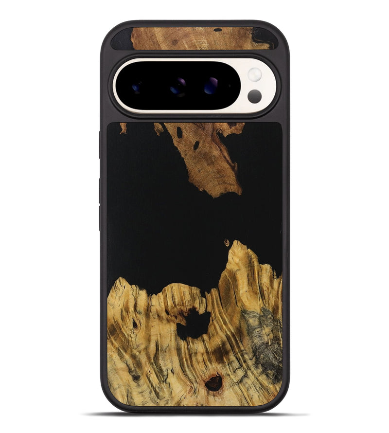 Pixel 9 Pro XL Wood Phone Case - Lenna (Pure Black, 731281)