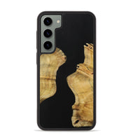 Galaxy S23 Plus Wood Phone Case - Labfive (Pure Black, 731283)