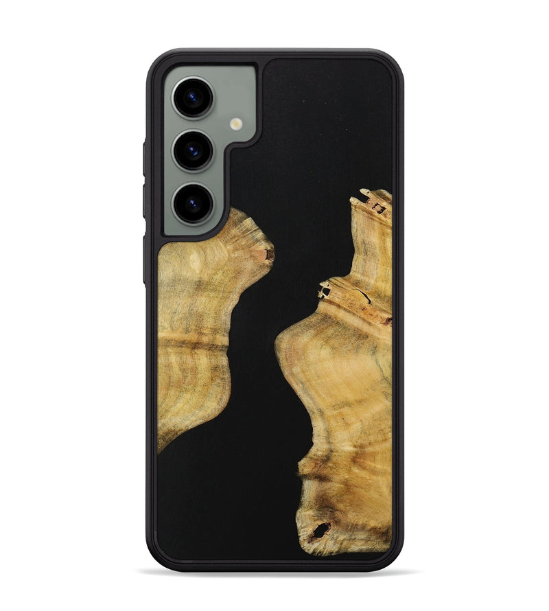 Galaxy S24 Plus Wood Phone Case - Labfive (Pure Black, 731283)