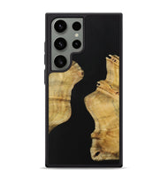 Galaxy S24 Ultra Wood Phone Case - Labfive (Pure Black, 731283)