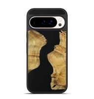 Pixel 9 Wood Phone Case - Labfive (Pure Black, 731283)