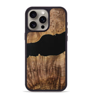 iPhone 15 Pro Max Wood Phone Case - Katalin (Pure Black, 731297)