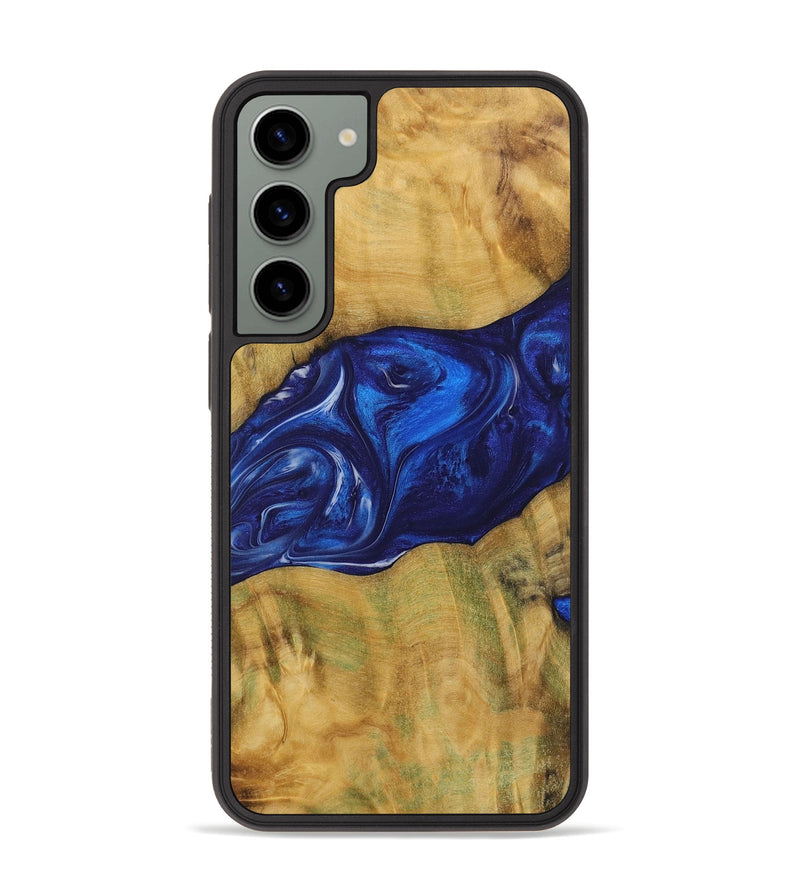 Galaxy S23 Plus Wood Phone Case - Gianni (Blue, 731303)