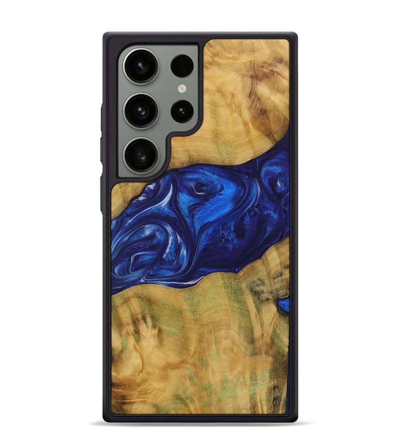 Galaxy S24 Ultra Wood Phone Case - Gianni (Blue, 731303)