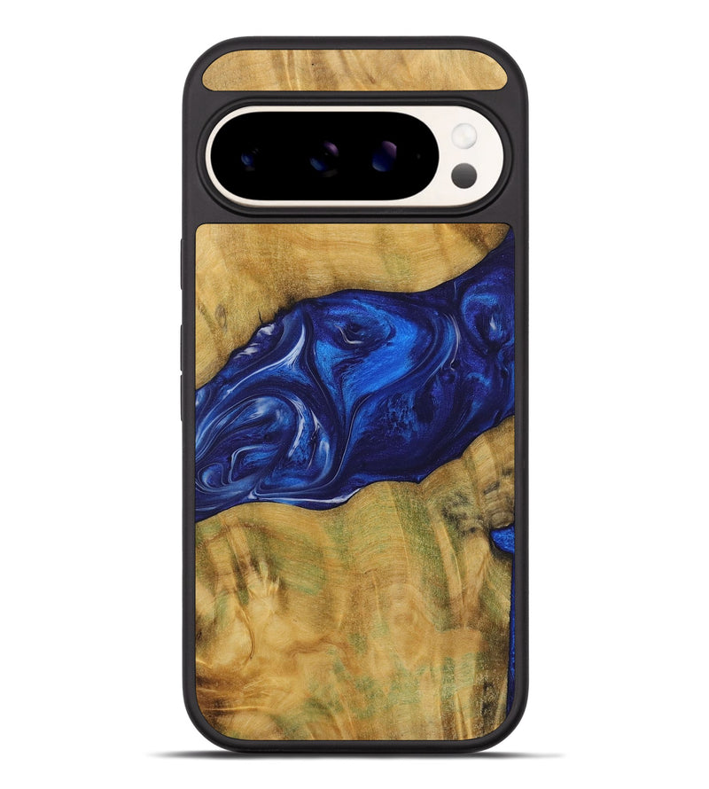 Pixel 9 Pro XL Wood Phone Case - Gianni (Blue, 731303)