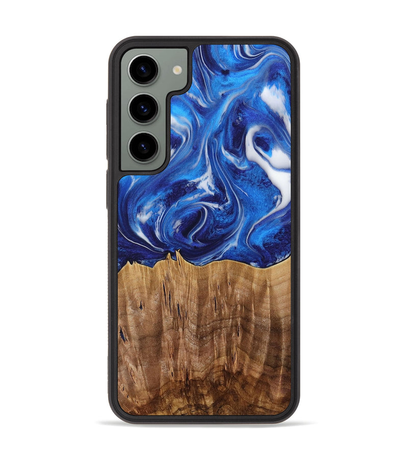 Galaxy S23 Plus Wood Phone Case - Weringh (Blue, 731310)