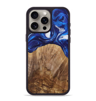 iPhone 15 Pro Max Wood Phone Case - Watson (Blue, 731324)