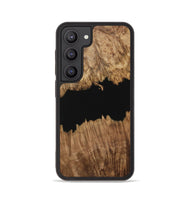 Galaxy S23 Wood Phone Case - Ilda (Pure Black, 731328)