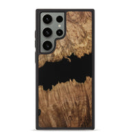 Galaxy S23 Ultra Wood Phone Case - Ilda (Pure Black, 731328)