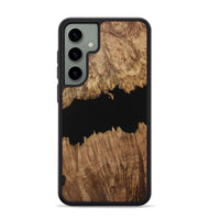 Galaxy S24 Plus Wood Phone Case - Ilda (Pure Black, 731328)