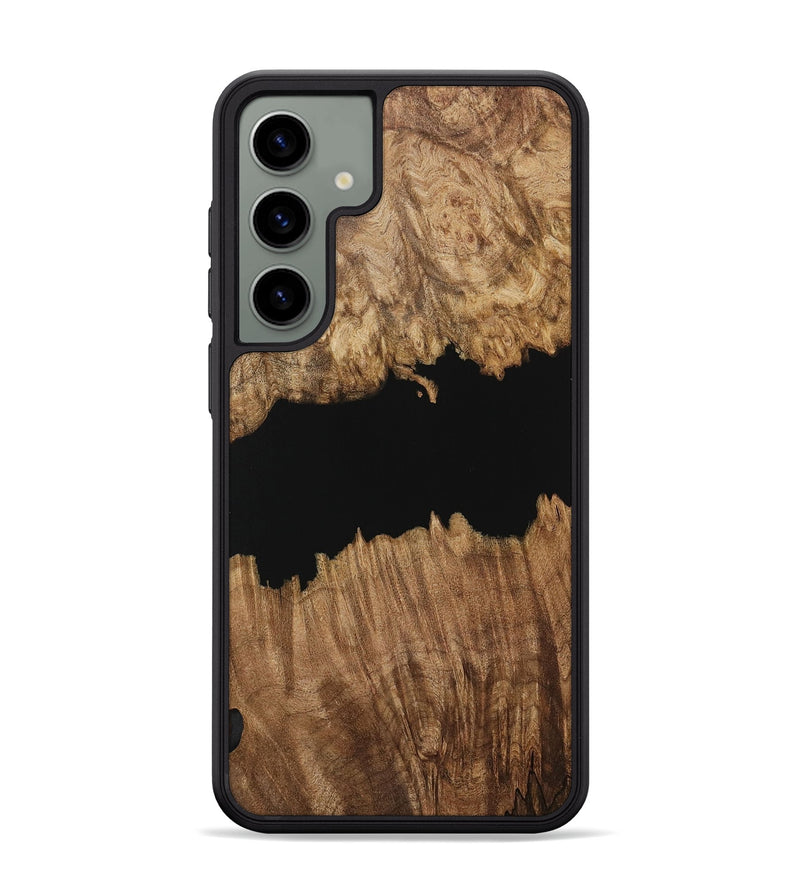 Galaxy S24 Plus Wood Phone Case - Ilda (Pure Black, 731328)