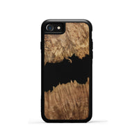 iPhone SE Wood Phone Case - Ilda (Pure Black, 731328)