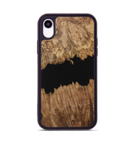 iPhone Xr Wood Phone Case - Ilda (Pure Black, 731328)