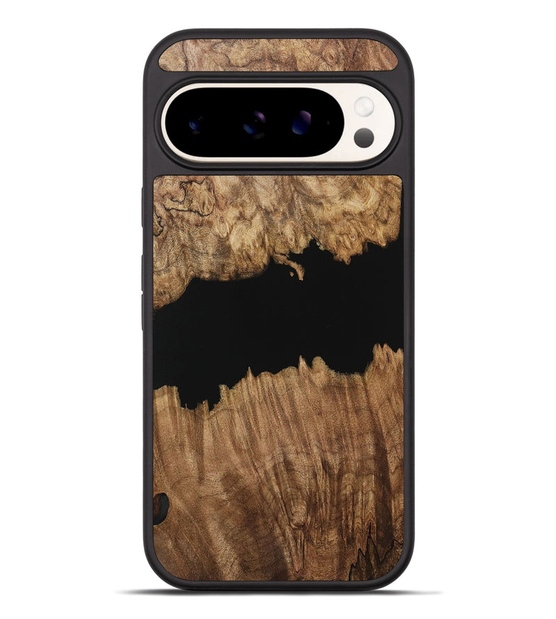 Pixel 9 Pro XL Wood Phone Case - Ilda (Pure Black, 731328)