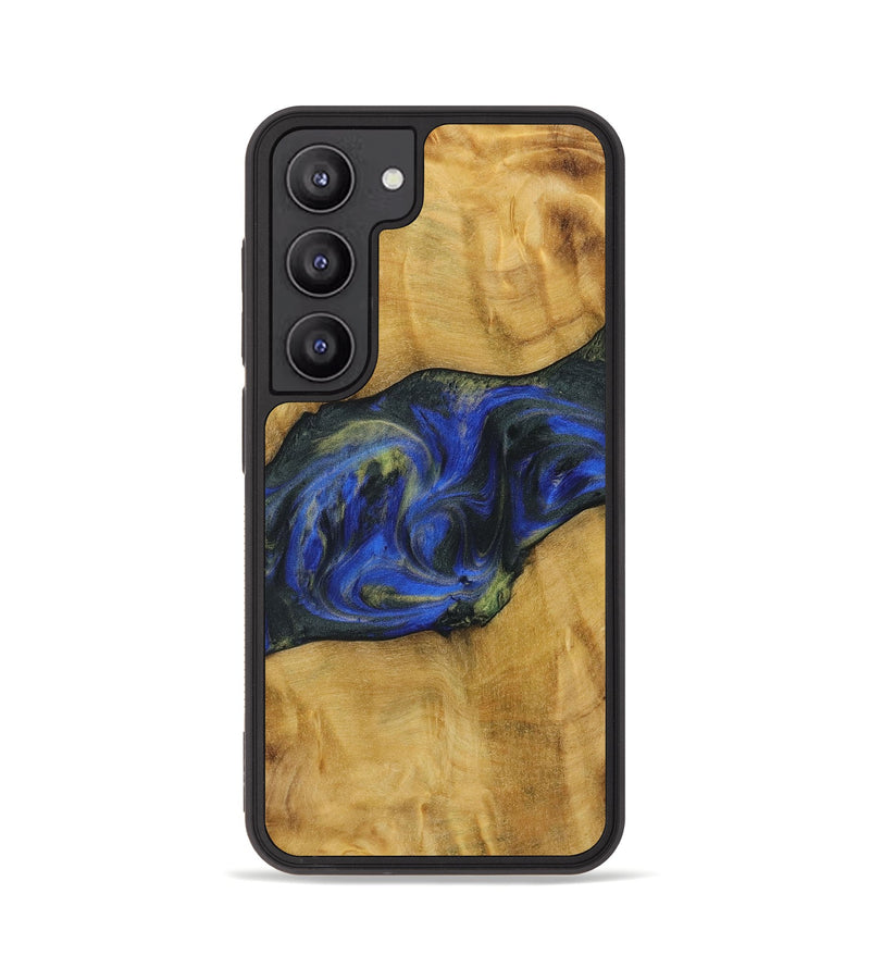 Galaxy S23 Wood Phone Case - Kanye (Blue, 731342)