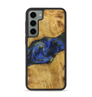 Galaxy S23 Plus Wood Phone Case - Kanye (Blue, 731342)