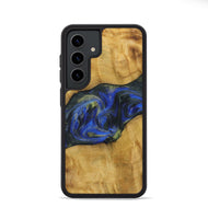 Galaxy S24 Wood Phone Case - Kanye (Blue, 731342)