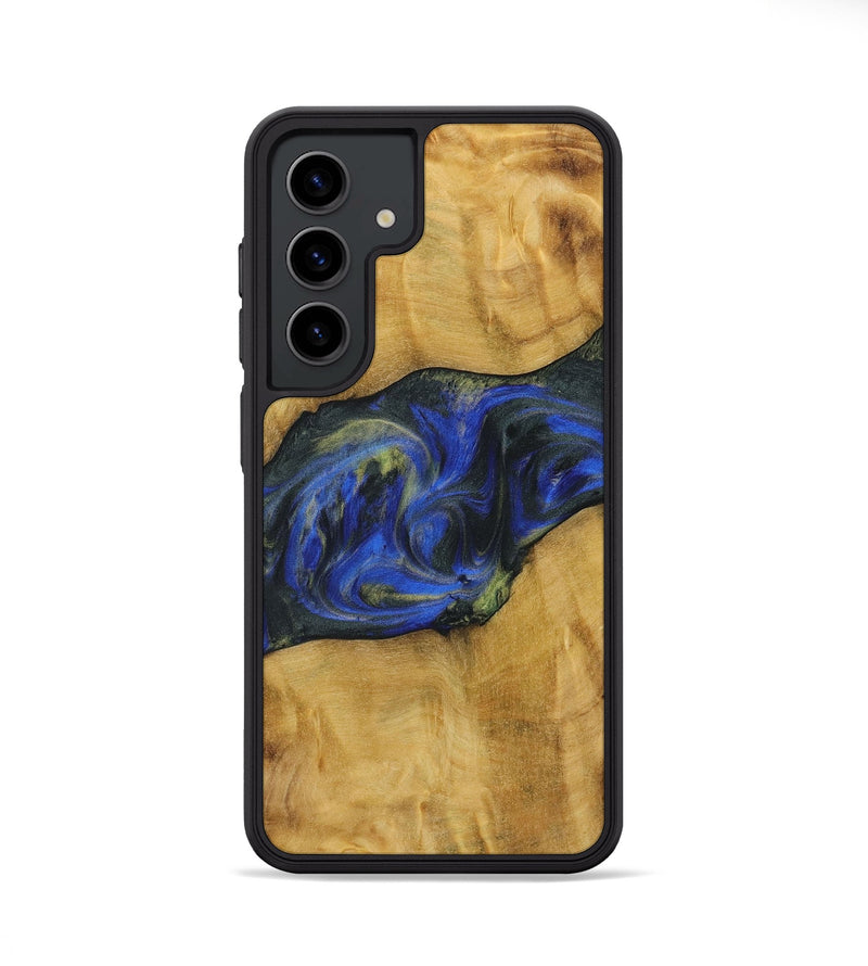 Galaxy S24 Wood Phone Case - Kanye (Blue, 731342)