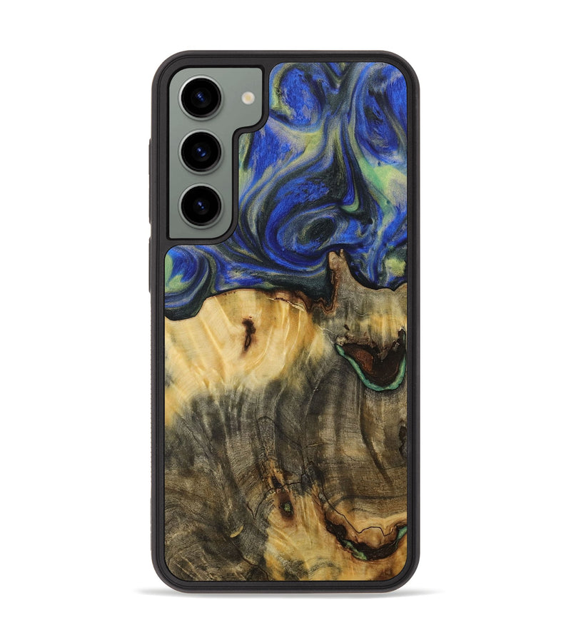 Galaxy S23 Plus Wood Phone Case - Jesenia (Blue, 731343)