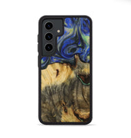 Galaxy S24 Wood Phone Case - Jesenia (Blue, 731343)