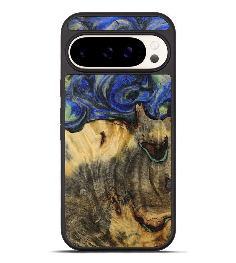 Pixel 9 Pro XL Wood Phone Case - Jesenia (Blue, 731343)