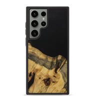 Galaxy S23 Ultra Wood Phone Case - Kristan (Pure Black, 731365)