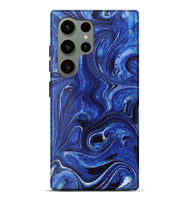 Galaxy S24 Ultra ResinArt Live Edge Phone Case - Vickie (Blue, 731375)