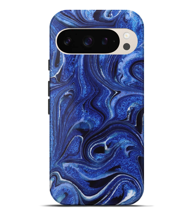 Pixel 9 Pro XL ResinArt Live Edge Phone Case - Vickie (Blue, 731375)