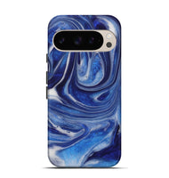 Pixel 9 Pro ResinArt Live Edge Phone Case - Arlyn (Blue, 731387)