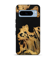 Pixel 8 Pro Wood Live Edge Phone Case - Dudley (Pure Black, 731395)