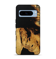 Pixel 8 Pro Wood Live Edge Phone Case - Ottawa (Pure Black, 731399)