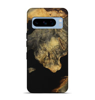 Pixel 8 Pro Wood Live Edge Phone Case - Winnie (Pure Black, 731411)