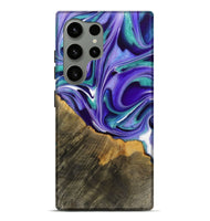 Galaxy S24 Ultra Wood Live Edge Phone Case - Jeromy (Purple, 731414)