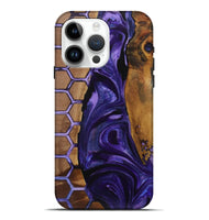 iPhone 15 Pro Max Wood Live Edge Phone Case - Sharron (Pattern, 731430)