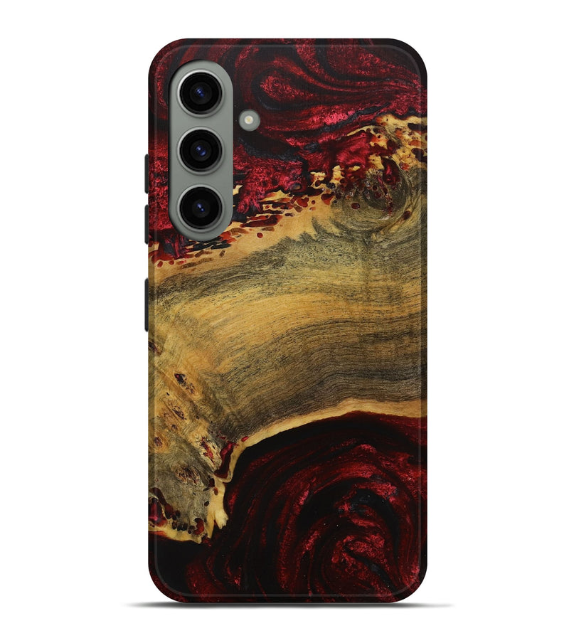 Galaxy S24 Plus Wood Live Edge Phone Case - Rollie (Red, 731443)